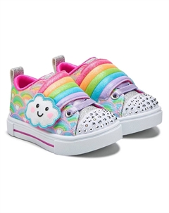 Детские кроссовки со светящейся подошвой Twinkle Sparks для малышей и младших детей, multi rainbow Skechers