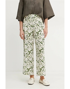 Шелковые брюки, бежевый Weekend max mara