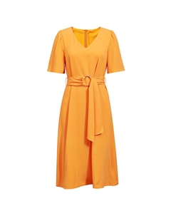 Платье средней длины, темно-синий Deep breath