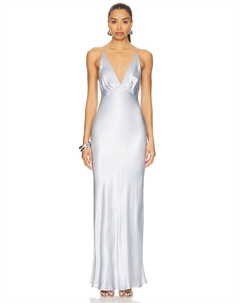 Макси-платье "Лунный танец" от, dusty blue Bec + bridge