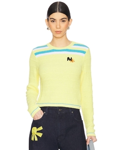 Полосатый свитер, yellow Msgm