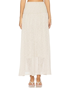 Полупрозрачная юбка Nikki, beige 4th & reckless