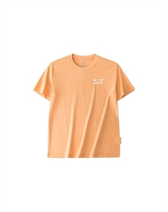 Футболка унисекс персиково-оранжевый, оранжевый Anta