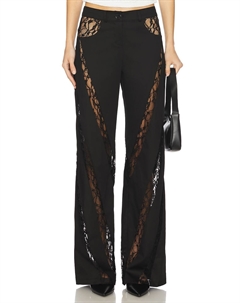 Брюки с кружевной отделкой, black Ceren ocak