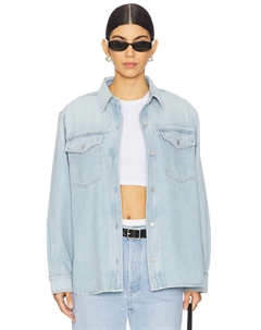 Узкая рубашка Rina, extract Agolde