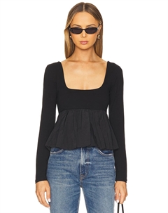 Топ Avielle, black Steve madden