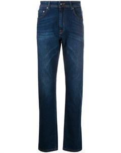 Hackett джинсы прямого кроя с эффектом потертости 32 синий Hackett