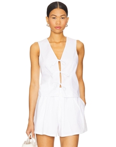 Топ Aliza, white Steve madden