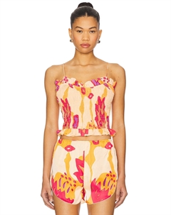 Топ на тонких бретелях с рюшами, field of dreams Swf