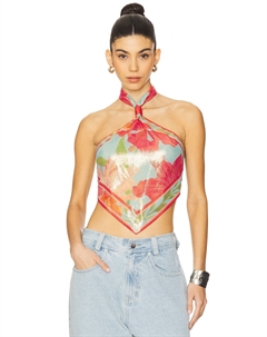 Топ Callie Retrofete, acqua primavera