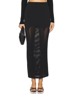 Трикотажная юбка-подвязка, black Fleur du mal