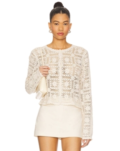 Кардиган вязаный, cream Frame