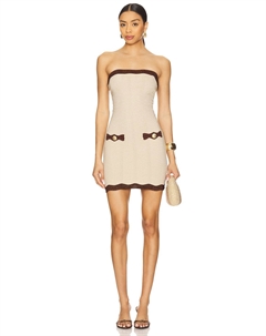 Вязаное платье Mavis Retrofete, metallic chestnut & bone