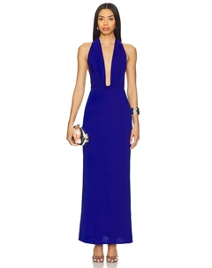 Макси-платье с капюшоном Nessie от, ultramarine blue Bec + bridge