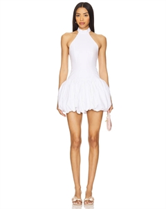 Платье "Сабрина" на завязках с пышной юбкой, white More to come