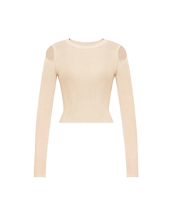 Свитер с длинными рукавами, желтый Deep breath