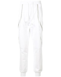 Fengchen wang спортивные брюки с контрастными полосками l белый Fengchen wang
