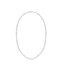 Ожерелье Les Gastons Vuitton Trunk, белое золото и бриллианты, серебряный Louis vuitton