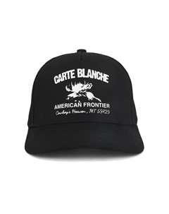 Кепка снэпбэк "The american frontier", black Carte blanche
