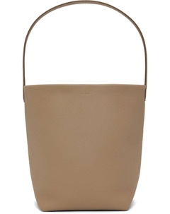 Сумка-тоут Park Tote серо-коричневого цвета, средняя, ​​N/S The row