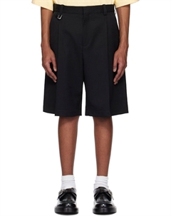 Черные шорты «The Melo» Jacquemus