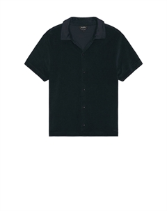 Рубашка с коротким рукавом Chemisette nicolo, dark navy A.p.c.