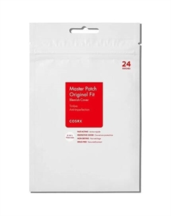 Master Patch Original Fit 24 патча | Гидроколлоидная повязка ADF | Быстрый Cosrx