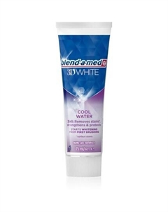 Зубная паста 3D White Cool Water 75 мл Blend-a-med