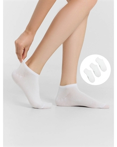 Носки женские белые в наборе, 3 шт Mark formelle