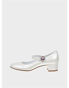 Туфли белые кожаные Missouri