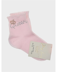 Носки со стразами, розовые Story loris