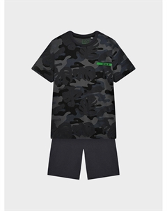 Пижама принт милитари и шорты Sanetta