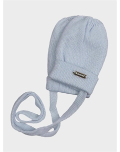 Варежки-царапки из шерсти, голубые Il trenino