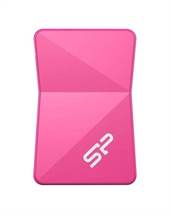 Флешка USB Touch T08 16ГБ, USB2.0, розовый Silicon power