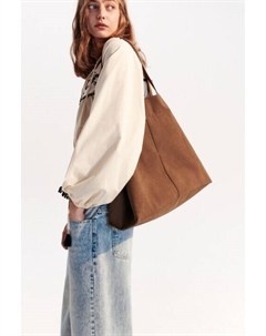 Сумка-шопер из искусственной замши Befree