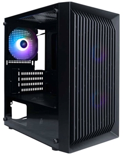 Компьютерный корпус 1STPLAYER BLACK.SIR BS-2 ARGB Black (BS-2-BK-3F7) 1stplayer