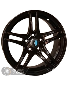 Литой диск 1505 6x15/5x100 D57.1 ET38, Черные Venti