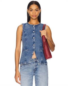 Топ Wesley от, acidwash denim Steve madden