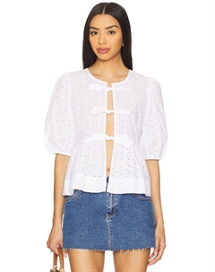 Топ Paula от, white Steve madden