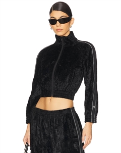 Куртка-трек с логотипом, black Alexander wang