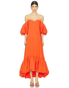 Платье миди Lucia от, flame Caroline constas