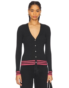 Кардиган на пуговицах, new pestle melange & bright pink Theory