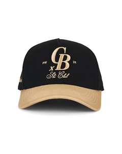 Бейсболка с козырьком из клуба лыжников cb, black & khaki Carte blanche