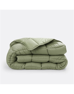 Пуховое теплое одеяло яркой расцветки зеленый La redoute interieurs