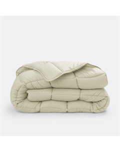 Пуховое теплое одеяло яркой расцветки бежевый La redoute interieurs