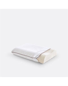 Подушка из вязкоэластичной пены с эффектом памяти 2 уровня поддержки шеи белый La redoute interieurs