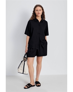 Рубашка с коротким рукавом прямого силуэта Finn flare