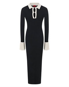 Платье из вискозы Hugo