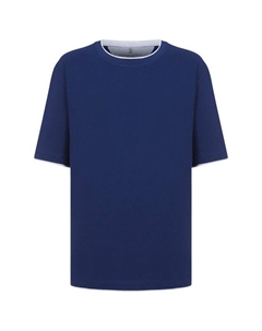 Хлопковая футболка Brunello cucinelli