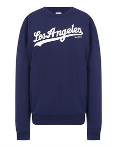 Хлопковый свитшот Sporty & Rich x LA Dodgers Sporty & rich